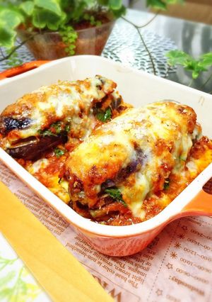 茄子と大葉のラザニア風♪-レシピのメイン写真