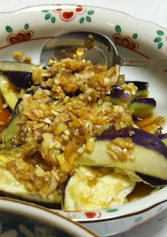 レンジで蒸しナスのさっぱり和え-レシピのメイン写真