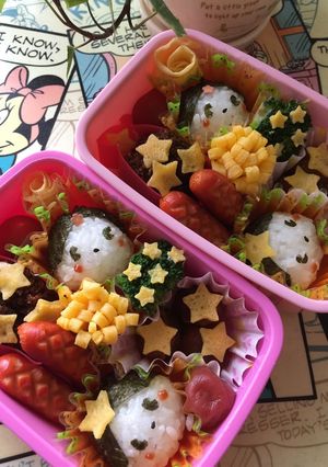簡単♡ご飯♡キャラ弁♡七夕♡星-レシピのメイン写真