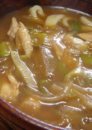 鶏出汁がコクのカレーうどん☆-レシピのメイン写真