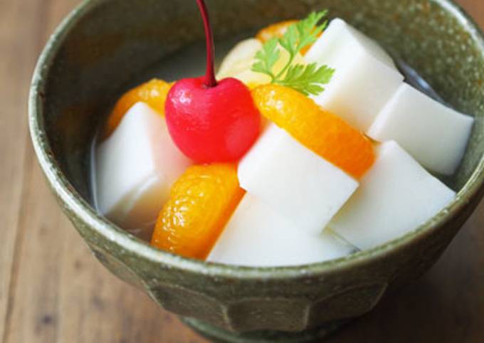寒天で基本の杏仁豆腐 by トイロ＊ 【クックパッド】 簡単おいしい 