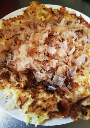 話題入り☆豆腐でお好み焼き☆ダイエットに-レシピのメイン写真
