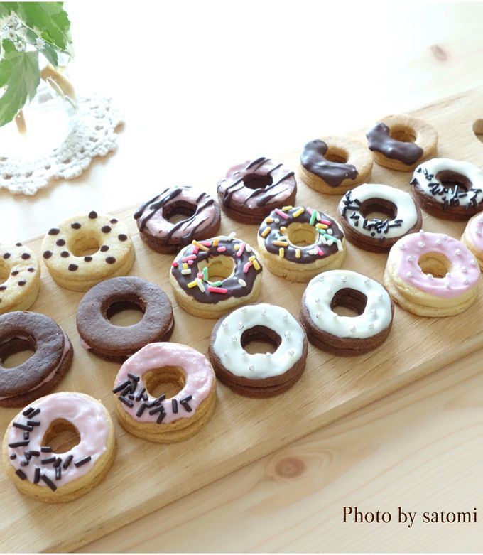 ドーナツ型クッキー by satomi0819 【クックパッド】 簡単