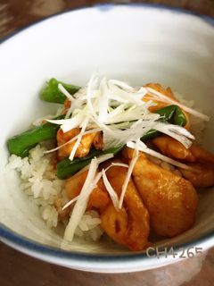 鶏ささみでジューシー焼き鳥丼-レシピのメイン写真