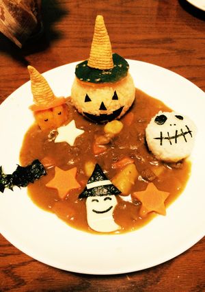 ハロウィンカレー-レシピのメイン写真