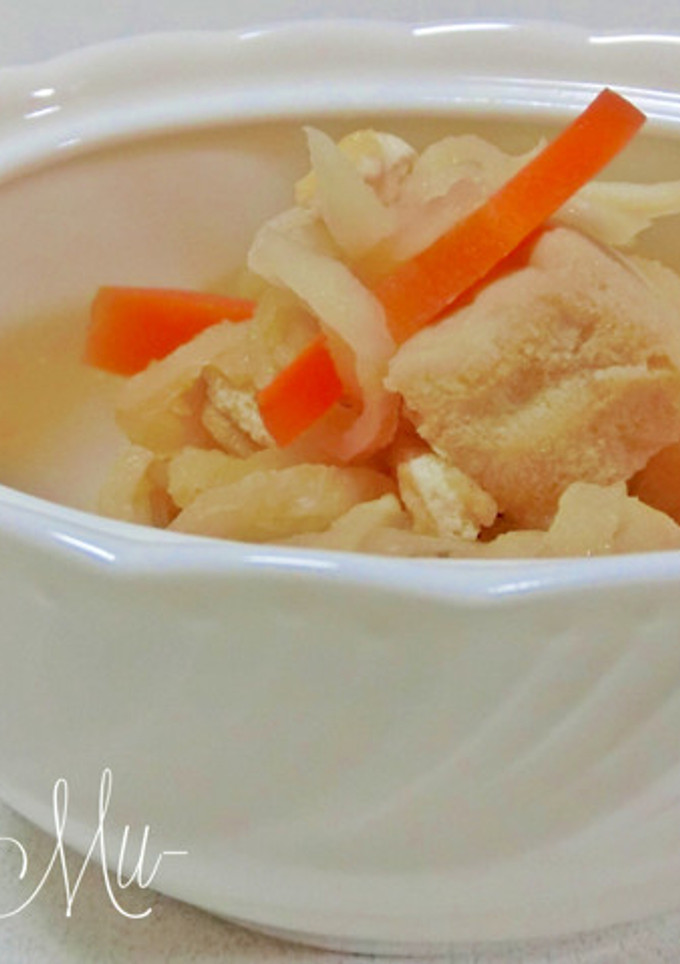 切干大根 と 高野豆腐 の 煮もの-レシピのメイン写真