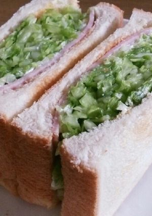 ボリューム満点 ダイエットサンドイッチ♪-レシピのメイン写真