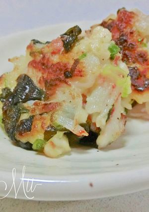 ワカメ と かにかま の チーズはんぺん-レシピのメイン写真