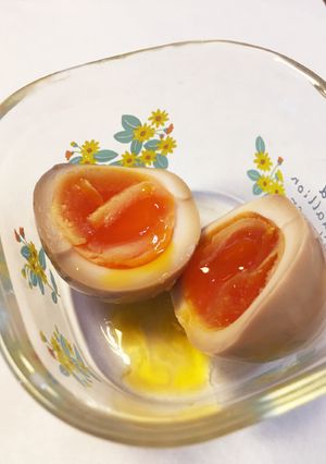 糖質制限 MEC食 味付き玉子-レシピのメイン写真