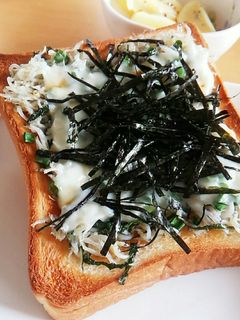 ☆海街diary☆しらすトースト和風版♬-レシピのメイン写真