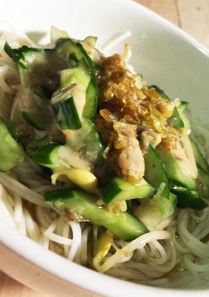 ネギ油素麺-レシピのメイン写真