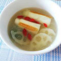 รูปของ ★薬膳食材★風邪に効くみぞれスープ