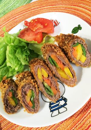牛肉のカラフルフライ-レシピのメイン写真
