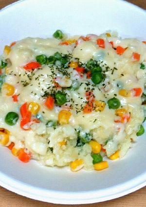 レンジで簡単❗ホットポテトサラダ-レシピのメイン写真