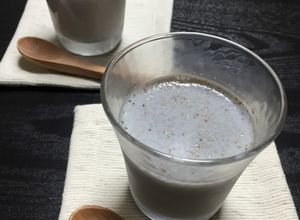やわらか寒天黒ごまプリン☆ダイエットに-レシピのメイン写真
