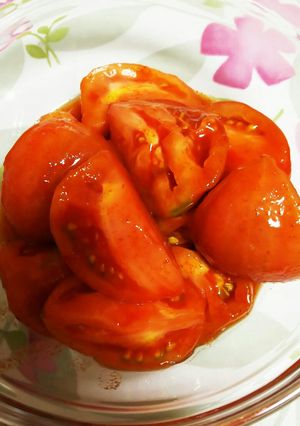 トマトのキムチ漬け-レシピのメイン写真