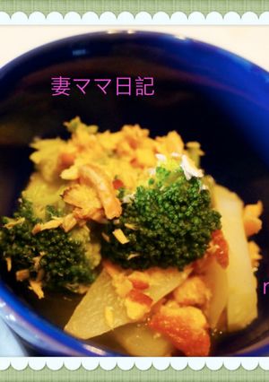 「ブロッコリーと鮭のほぐし身炊き」-レシピのメイン写真