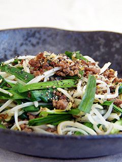 もやしとひき肉の炒め物-レシピのメイン写真