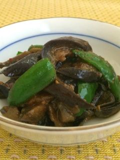 茄子とピーマンのなべしぎ-レシピのメイン写真