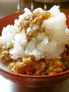 最速の納豆おろし素麺-レシピのメイン写真