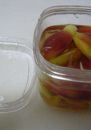 【保存食】みょうがの甘酢漬け-レシピのメイン写真