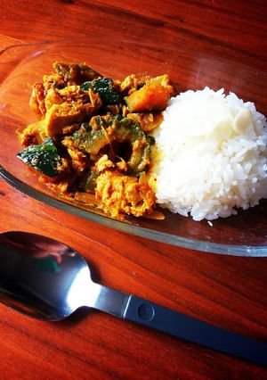 大人味なゴーヤカレー-レシピのメイン写真