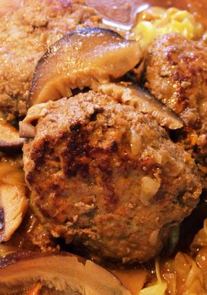 肉団子とキャベツの中華風カレー煮-レシピのメイン写真