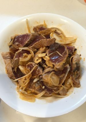 カツオのたたき 韓国風漬け-レシピのメイン写真