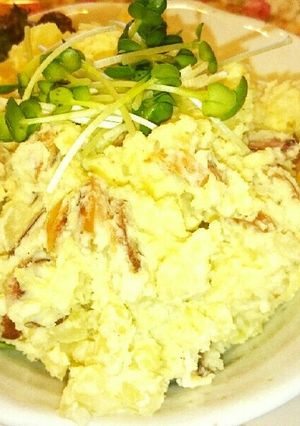 シンプル♬香ばし～おいし～ポテトサラダ♪-レシピのメイン写真
