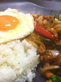 簡単本格★大葉でもできるガパオライス-レシピのメイン写真
