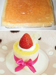 共立て♡簡単ふわふわロールケーキ生地-レシピのメイン写真