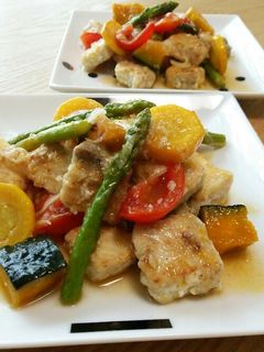 メカジキと焼き野菜のマリネ-レシピのメイン写真