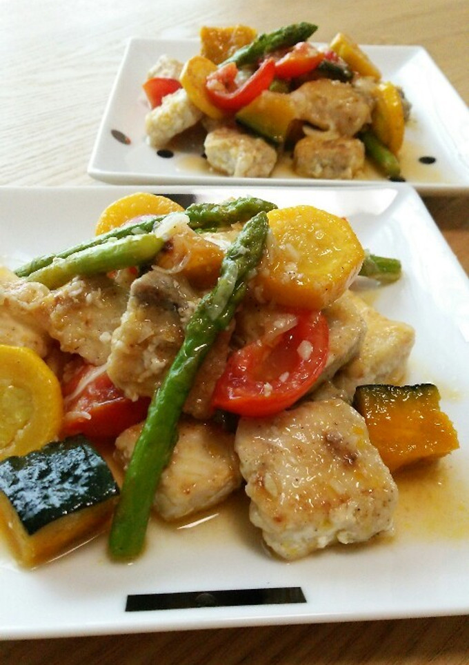 メカジキと焼き野菜のマリネ-レシピのメイン写真