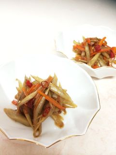 簡単美味しいきんぴらごぼう♡-レシピのメイン写真