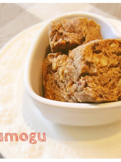 マクロビ♡小豆とくるみのスコーン-レシピのメイン写真
