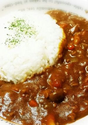 簡単!しめじ入りトマトカレー!-レシピのメイン写真