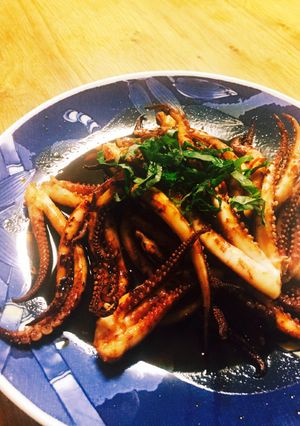 ♡簡単すぎイカ焼き♡節約ごはん♡照り焼き-レシピのメイン写真