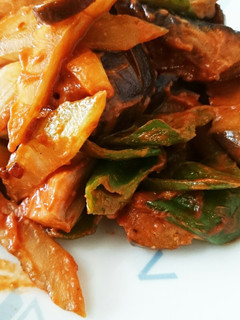 夏野菜のケチャマヨ炒め ナス セロリ-レシピのメイン写真