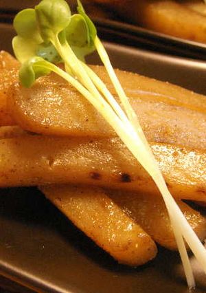 こんにゃくのきんぴら、カレー風味。-レシピのメイン写真