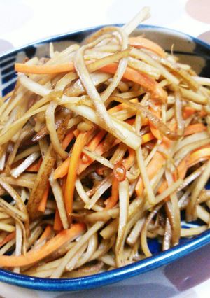 炒め始めて10分!?うちのキンピラ☆-レシピのメイン写真