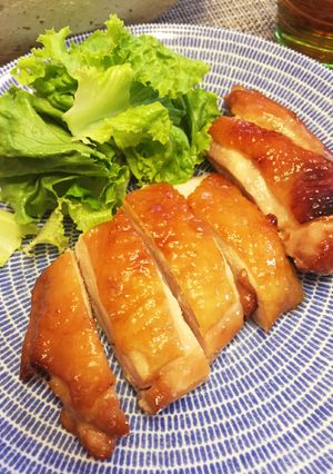 簡単手間なし時短！鶏もも肉の北京ダック風-レシピのメイン写真