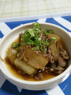 夏バテ最適 冬瓜の煮物-レシピのメイン写真