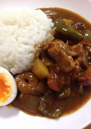 シーチキンて夏カレー-レシピのメイン写真