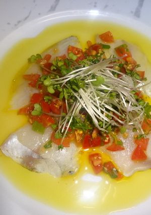白身魚のにんにくトマトマリネ-レシピのメイン写真
