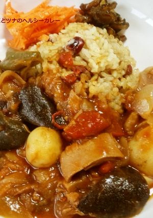 『ゴロゴロ野菜のオツナカレー』-レシピのメイン写真