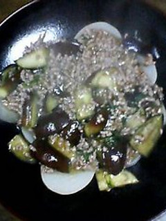 大根のなすそぼろ-レシピのメイン写真