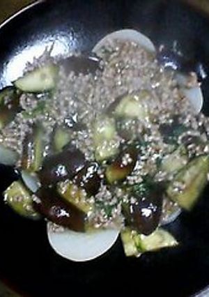 大根のなすそぼろ-レシピのメイン写真