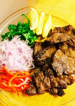 うちの牛タン☻アフリカ盛り付け-レシピのメイン写真
