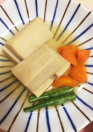 ホッとする味♡ 高野豆腐の含め煮-レシピのメイン写真