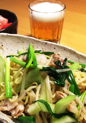 簡単塩麹焼きそば-レシピのメイン写真